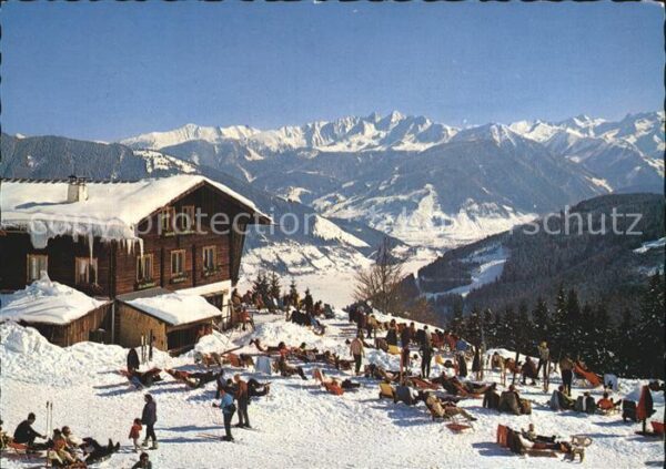 Zell See Sonnalm Skigebiet mit Hohen Tauern