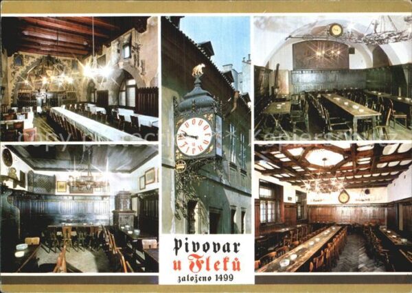 Praha Prahy Prague Pivovar u Fleku