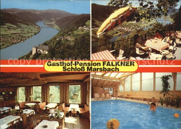 Hofkirchen Muehlkreis Gasthaus Pension Falkner Schloß Marsbac