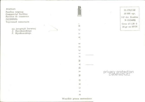 Poznan Posen Commercial Pavillon – Bild 2