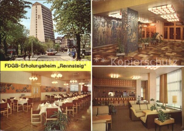Oberhof Thueringen Erholungsheim Rennsteig