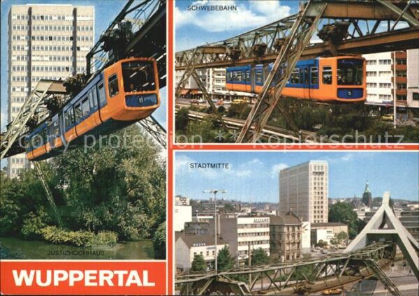 Wuppertal Schwebebahn Stadtmitte