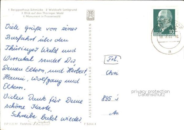 Rennsteig Berggasthaus-Schmücke Cafe-Lenkgrund – Bild 2