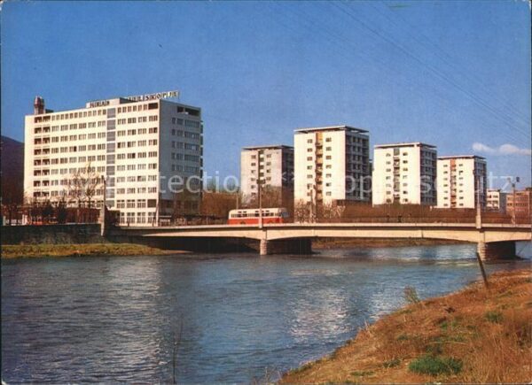 Skopje Skoplje Brücke über Vardar