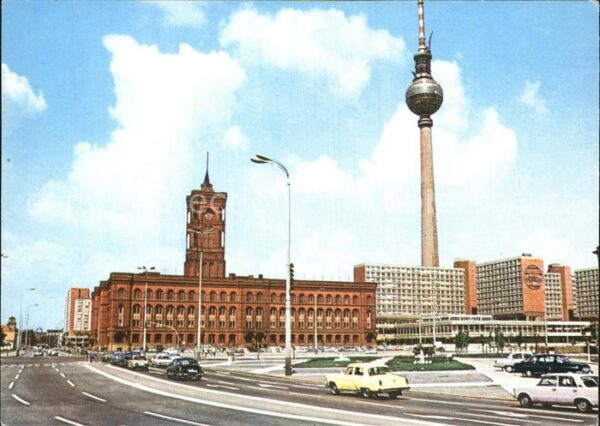 Berlin Rathaus Fernsehturm