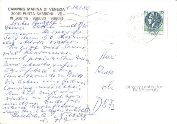 Punta Sabbioni Camping Marine di Venezia Strand – Bild 2