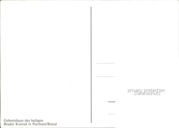 Parzham Niederbayern Geburtshaus des heiligen Bruder Konrad – Bild 2