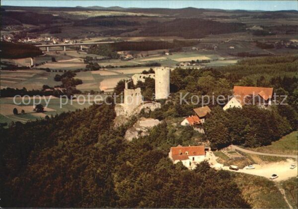Neumarkt Oberpfalz Fliegeraufnahme Burgruine Wolfstein