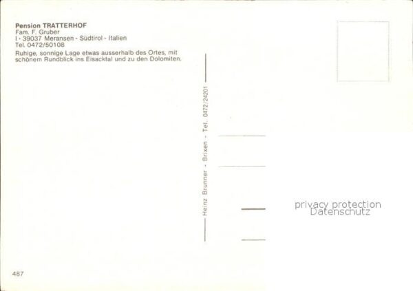 Meransen Pension Tratterhof – Bild 2