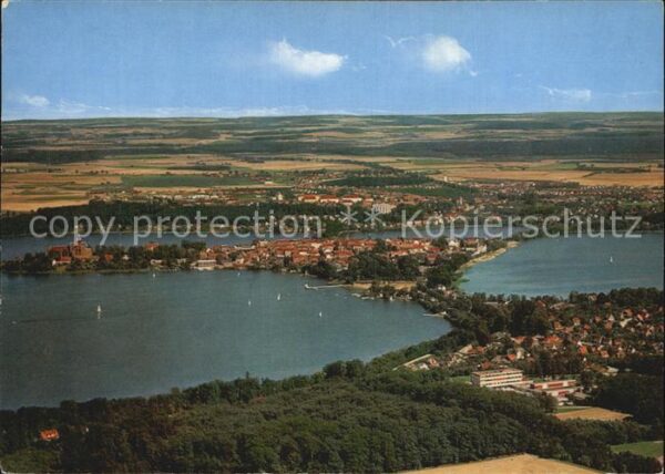Ratzeburg Fliegeraufnahme Inselstadt