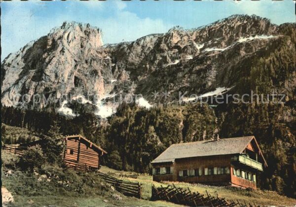 Abtenau Karalpe mit Traunstein Tennegebirge