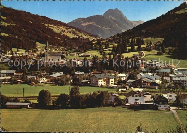 Kirchberg Tirol Fliegeraufnahme mit Großen Rettenstein