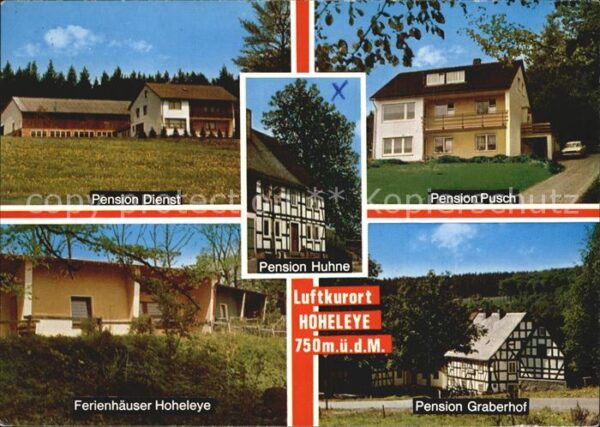 Hoheleye Pensionen Dienst Pusch Huhne Graberhof