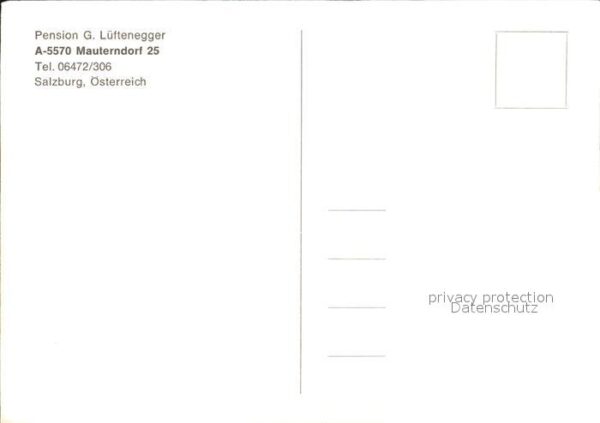 Mauterndorf Pension G. Lüftenegger – Bild 2