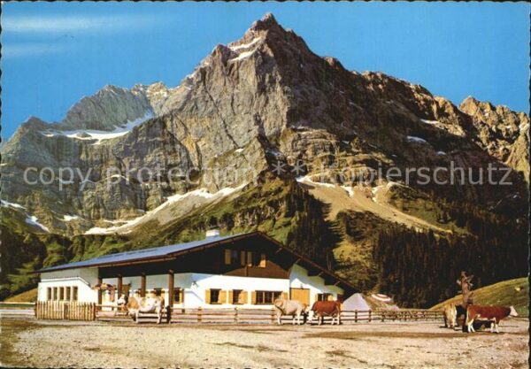 Eng Alm Rasthütte Karwendel