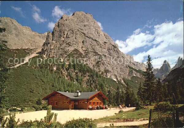 Dolomiten Talschlusshütte Fischleinboden Rotwand