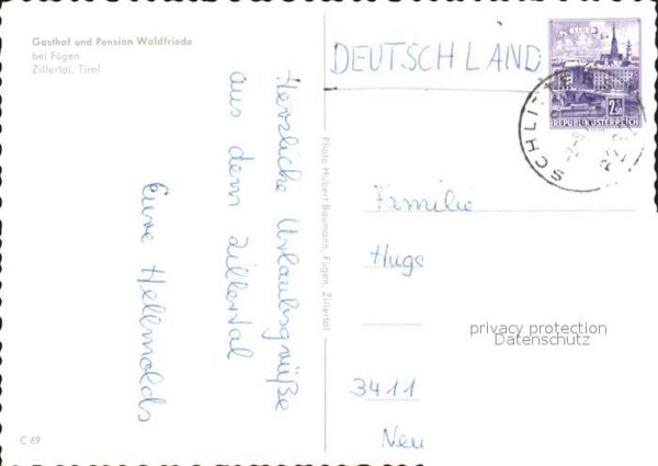 Fuegen Gasthaus Pension Waldfriede – Bild 2