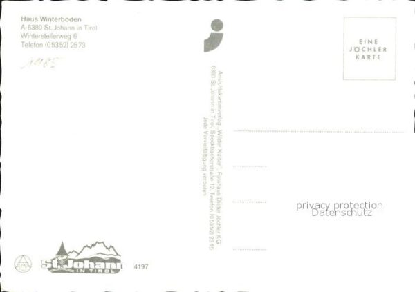 St Johann Tirol Haus Winterboden – Bild 2