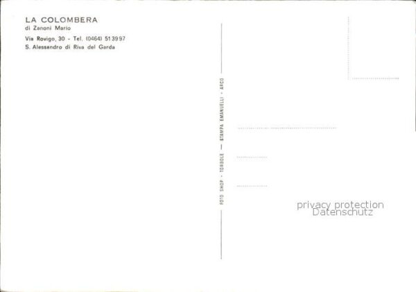 Riva del Garda La Colombera Restaurant – Bild 2