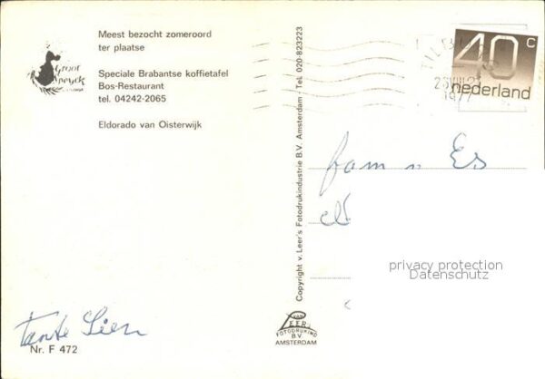 Oisterwijk Groot Speyck Restaurant – Bild 2