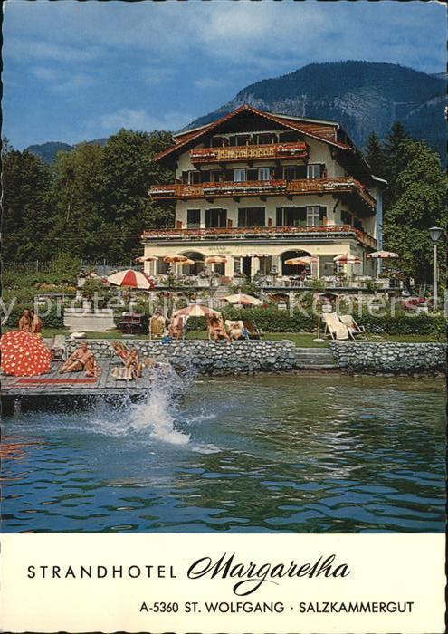 St Wolfgang Wolfgangsee Strandhotel Margaretha