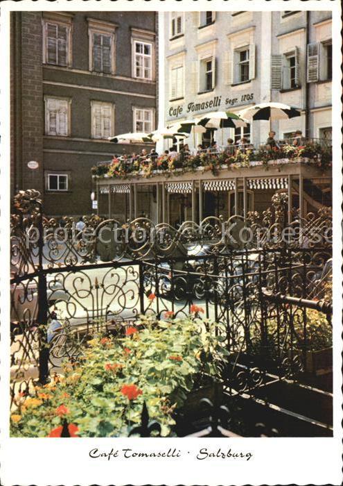 Salzburg Oesterreich Cafe Tomasselli