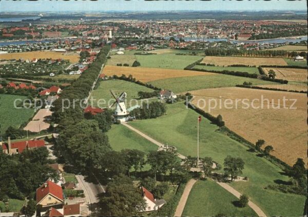 Dybbol Fliegeraufnahme mit Mühle
