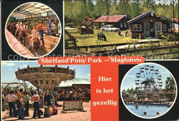 Slagharen Shetland Pony Park Riesenrad Schwimmbad