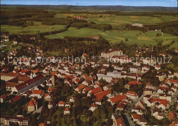 Bad Woerishofen Fliegeraufnahme mit Stiftungen Sebastia