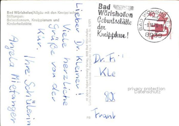 Bad Woerishofen Fliegeraufnahme mit Stiftungen Sebastia – Bild 2