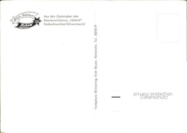 Sasbachwalden Gaststube der Sternenwirtschaft Hohritt – Bild 2