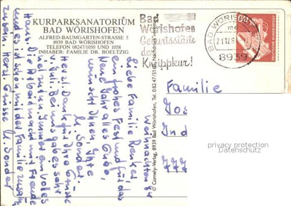 Bad Woerishofen Kurparksanatorium – Bild 2