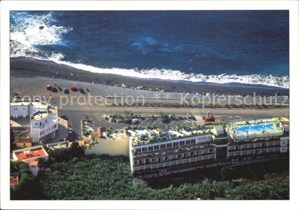 La Gomera Fliegeraufnahme Hotel Gran Rey mit Stra
