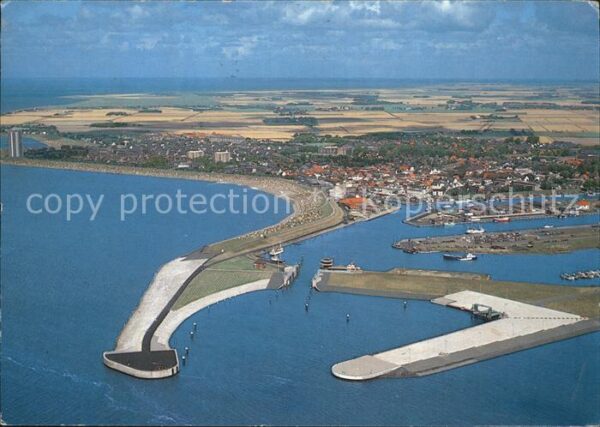 Buesum Nordseebad Fliegeraufnahme