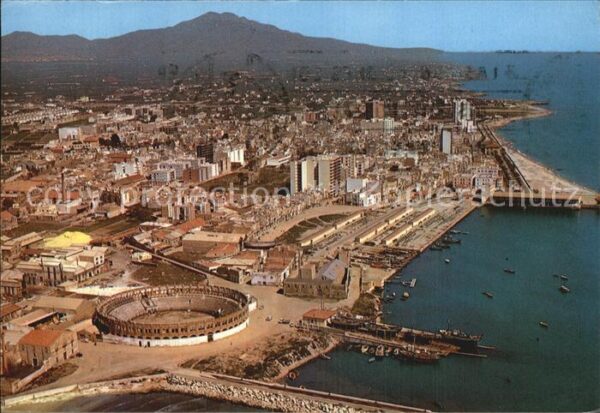 Vinaroz Fliegeraufnahme Plaza Toros