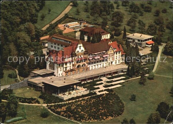 Badenweiler Rheumaklinik der BVA Fliegeraufnahme
