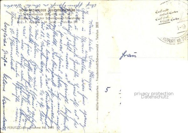 Schoenmuenzach Schwarzwälder Milchtrinkstube – Bild 2