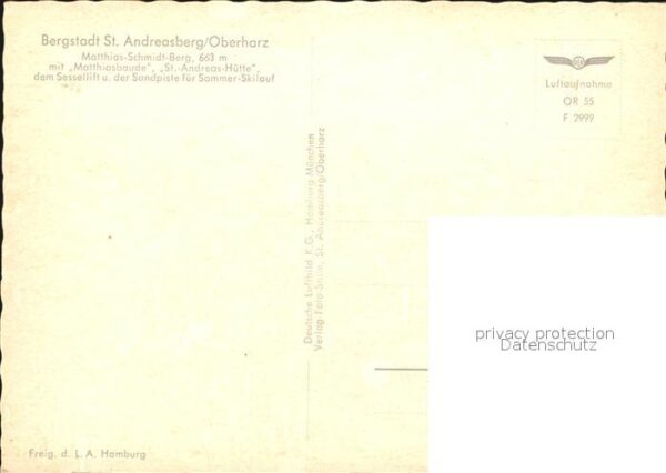 St Andreasberg Harz Fliegeraufnahme Matthias Schmidt Berg – Bild 2