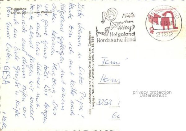 Helgoland Fliegeraufnahme – Bild 2