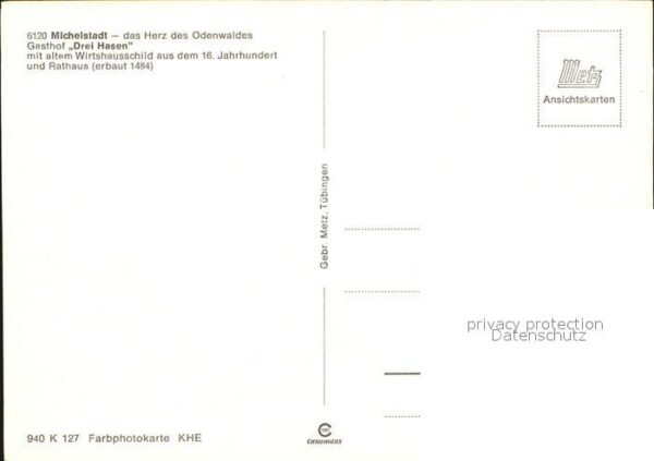 Michelstadt Gasthaus Drei Hasen – Bild 2