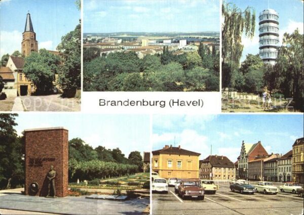 Brandenburg Havel Dom Friedenswarte Markt