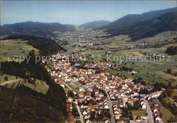 Elzach Fliegeraufnahme
