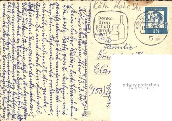 Koeln Rhein Hohe Strasse – Bild 2