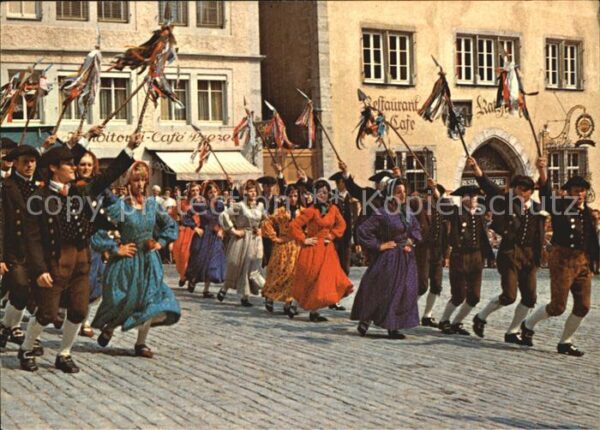 Rothenburg Tauber Festspiel Schäfertanz