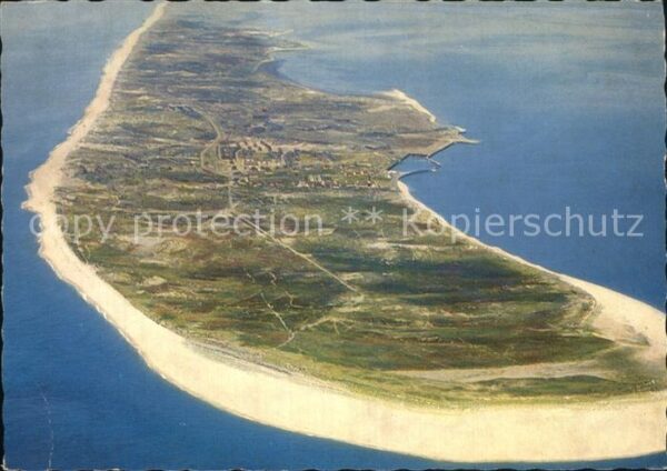 Sylt Fliegeraufnahme Südspitze Hörnum