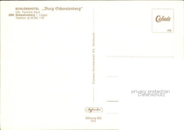 Schwalenberg Schloßhotel Burg Schwalenburg – Bild 2