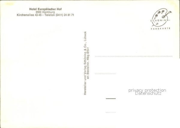 Hamburg Hotel Europäischer Hof – Bild 2