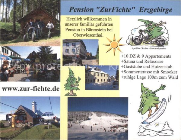 Baerenstein Annaberg-Buchholz Pension zur Fichte