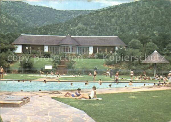 Suedafrika Southafrica RSA Loskopdam Schwimmbad