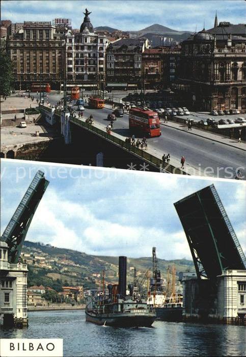 Bilbao Espana Ziehbrücke